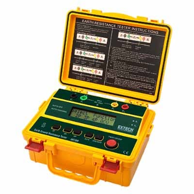 EXTECH GRT300 4-Wire Earth Ground Resistance Tester Kit