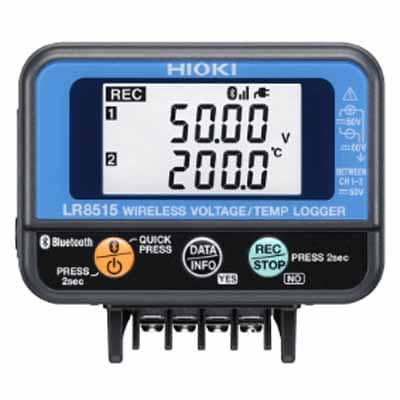 Hioki LR8515 Wireless Voltage Temp Logger