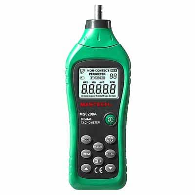 Mastech MS 6208A Digital Laser Tachometer