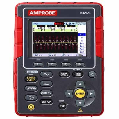 Amprobe DM-5 Power Quality Analyzer