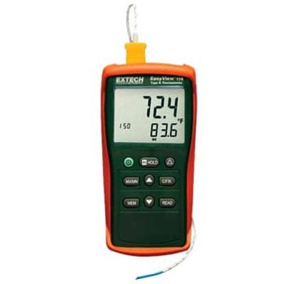 Extech EA11A EasyView™ Type K Single Input Thermometer
