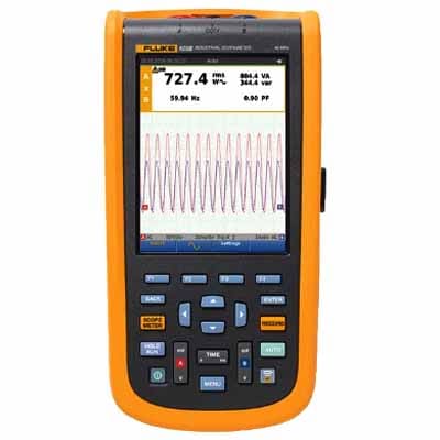 Fluke 120B Series Industrial ScopeMeter handheld Oscilloscopes