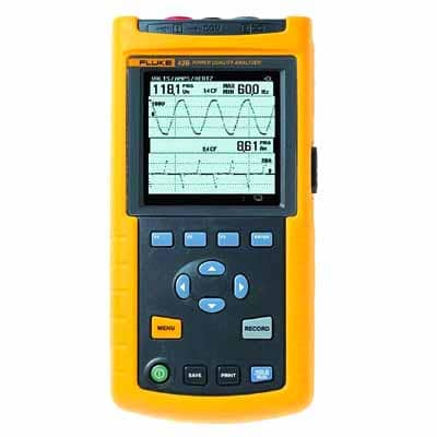 Fluke 43B Single Phase Power Quality Analyzer