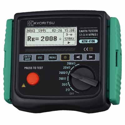 Kyoritsu 4106 Ground Resistance Tester