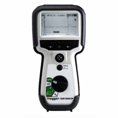 Megger TDR1000 3P Handheld TDR Power Applications Meter