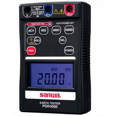 Sanwa PDR4000 Digital Earth Tester